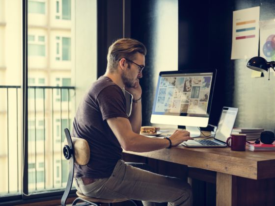 arbejd sikkert hjemmefra